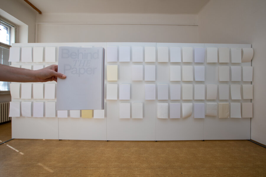 Kristýna Krejčová Behind the Paper